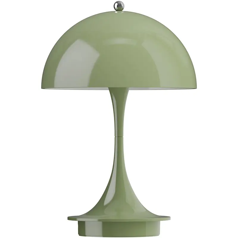 Panthella 160 Bordslampa Portabel V3, Opaque Moss Green Populär