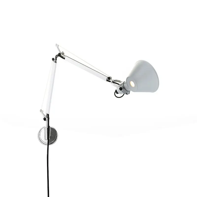 Snabb leverans Tolomeo Micro Vägglampa, Aluminium