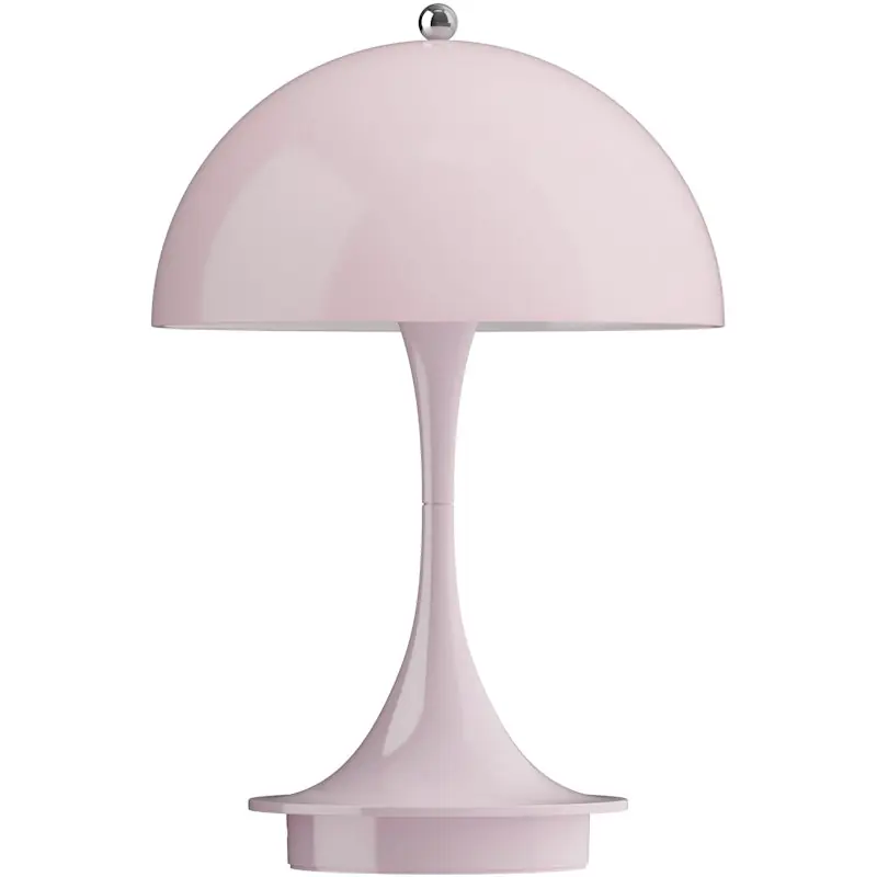 Panthella 160 Bordslampa Portabel V3, Opal Pale Rose Populär