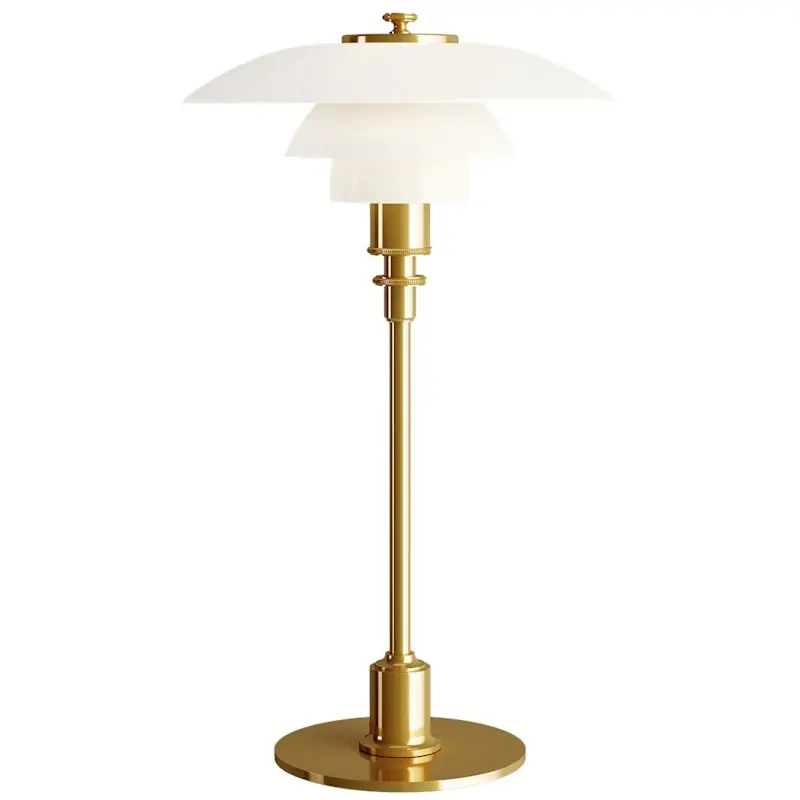 PH 2/1 Bordslampa, Mässing Begränsat antal