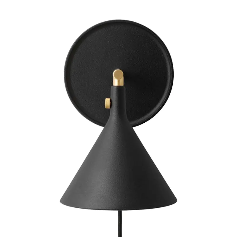 Cast Sconce Vägglampa Svart Rabatter