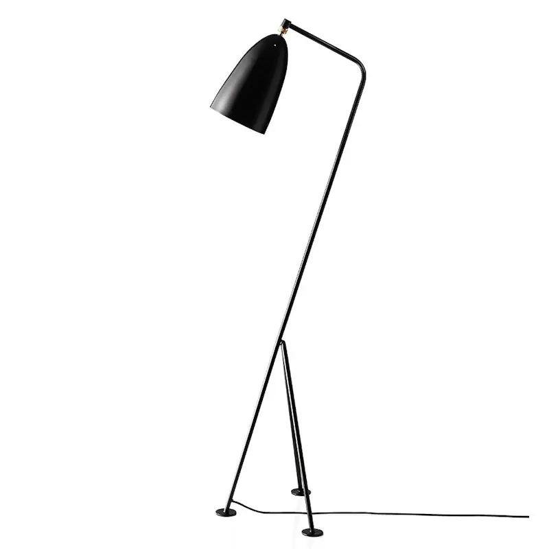 Begränsat erbjudande Gräshoppa Golvlampa, Jet Black