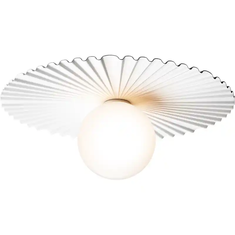 Erbjudandepris Liila Muuse Vägg-/Taklampa 420 mm, Vit / Klar