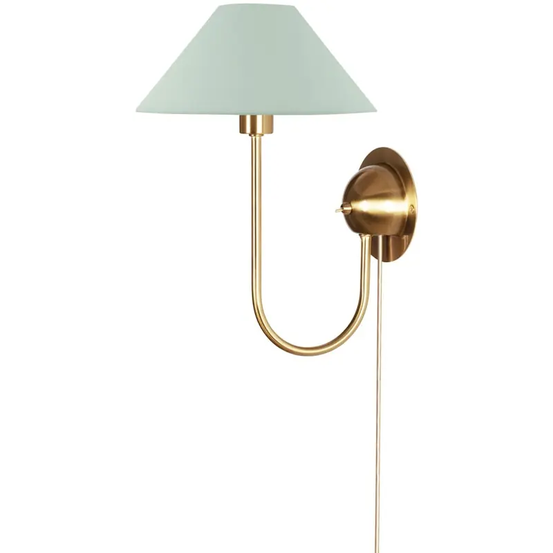 Iris Vägglampa, Grön I lager