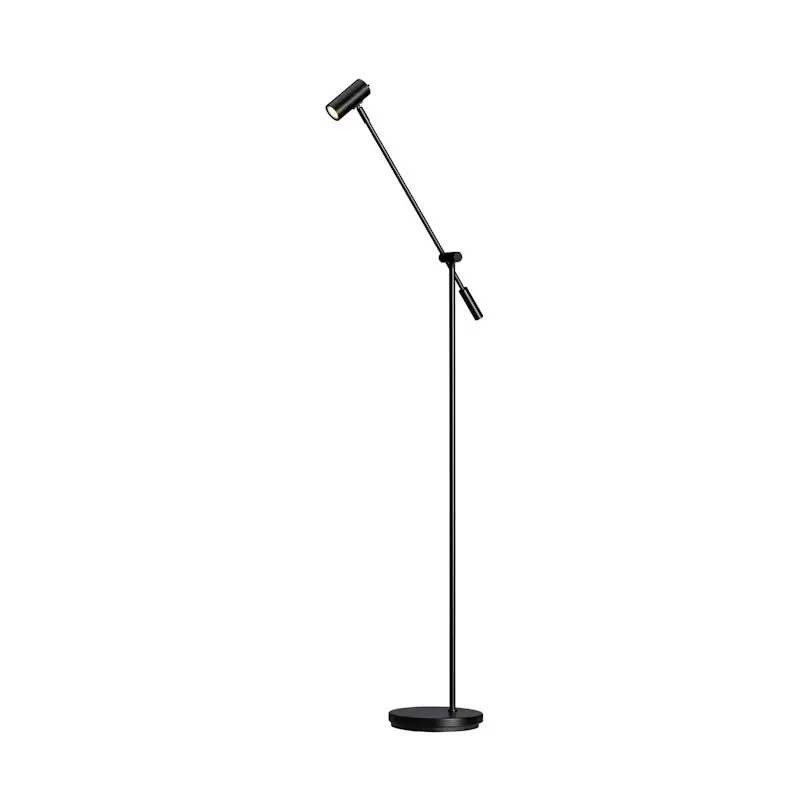 Cato LED Golvlampa Dimbar MR11, Svart Rabatt
