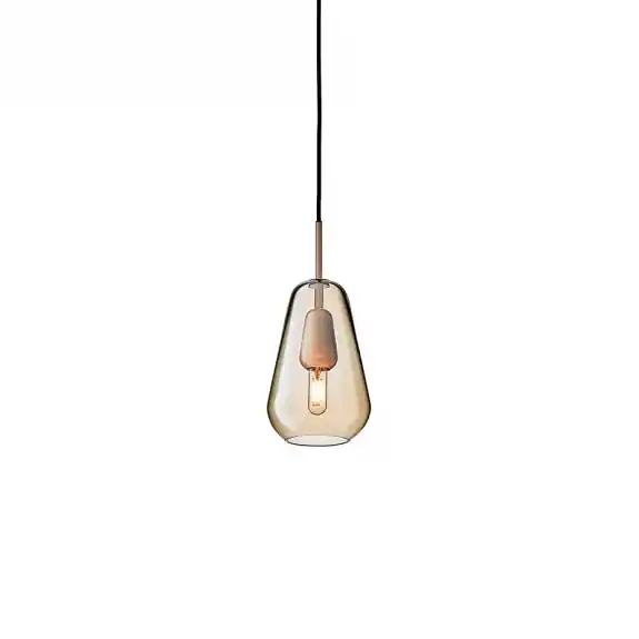 Anoli 1 Pendel Small Nordic Gold/Gold Bästa pris