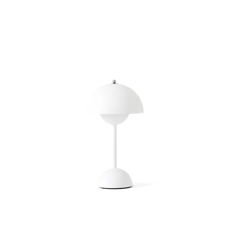 Endast denna vecka Flowerpot VP9 Bordslampa Portabel, Matt White