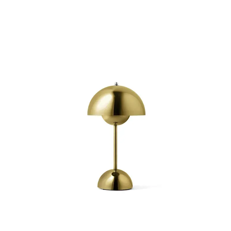 Bästa pris Flowerpot VP9 Bordslampa Portabel, Brass-Plated