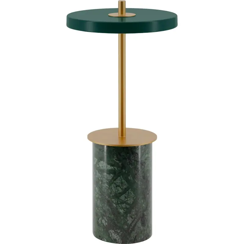 Asteria Move Mini Bordslampa Portabel, Green Marble Säker betalning