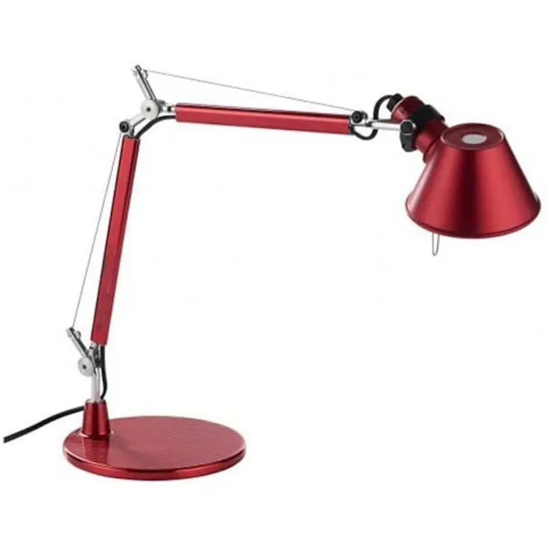 Outlet Tolomeo Micro Bordslampa, Anodiserad Röd