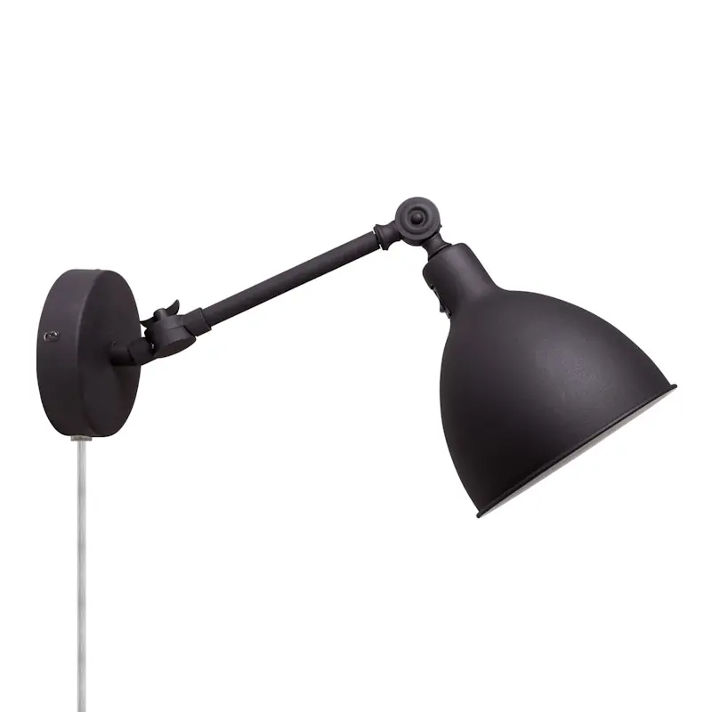 Bazar Mini Vägglampa, Svart Expressleverans