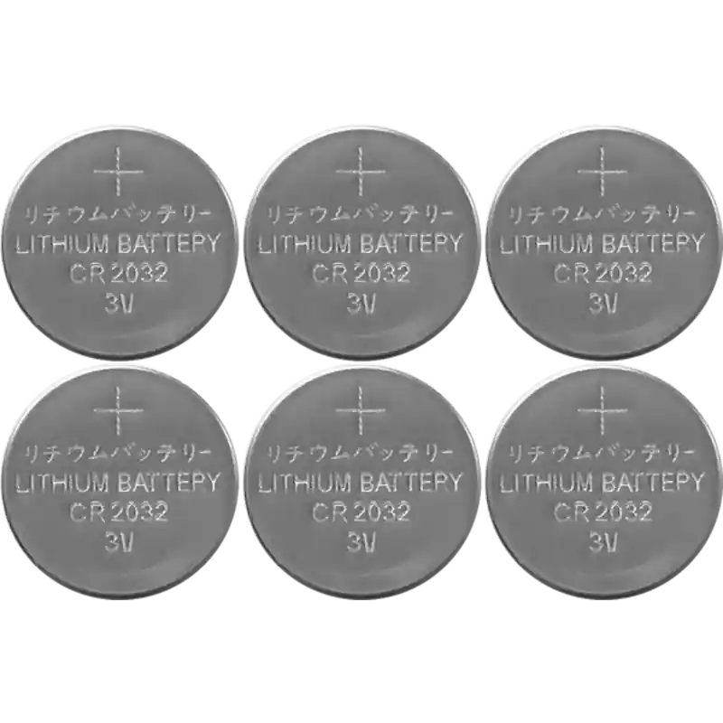 Sista chansen CR2032 Batterier, 6-pack