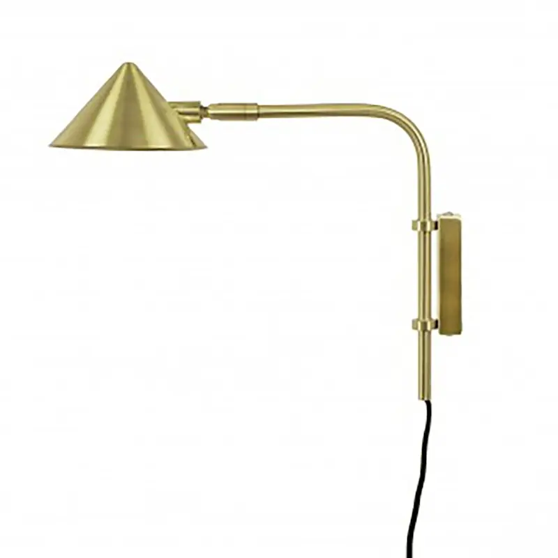 Beställ nu Kelly Short Vägglampa, Guld