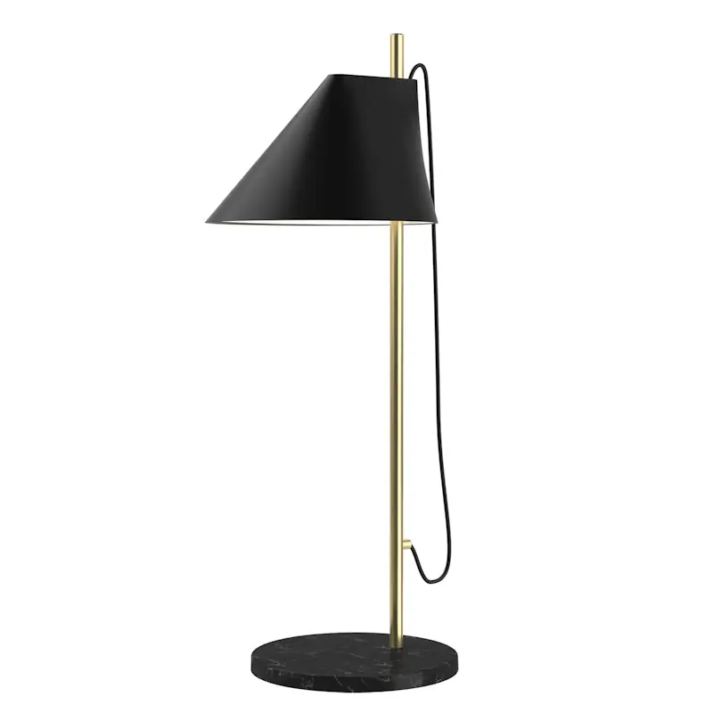 Populärt val Yuh Bordslampa, Mässing/Svart