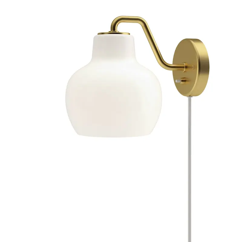 Billig VL Ring Crown vägg 1x40 W, Mässing