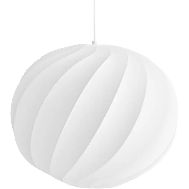 Fynd Earth Pendel 50 cm, Vit