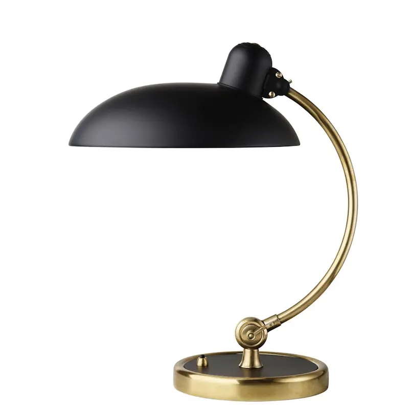 Beställ idag Kaiser Idell 6631-T Luxus Bordslampa, Mässing / Mattsvart