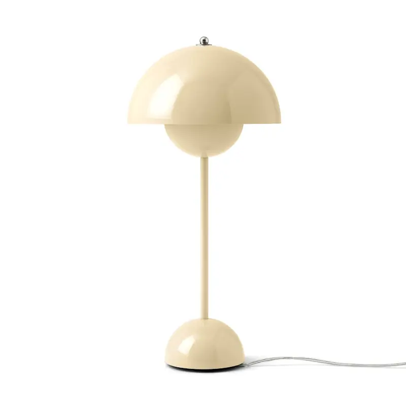 Kundfavorit Flowerpot VP3 Bordslampa, Ivory