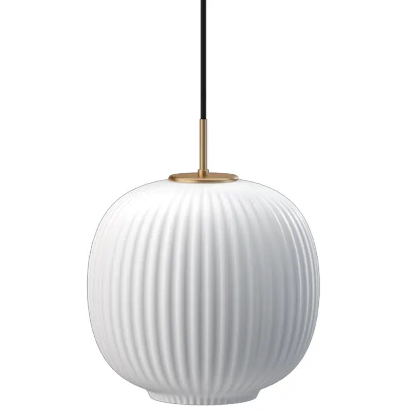 Fynd Vibra Pendel 26 cm, Opalvit