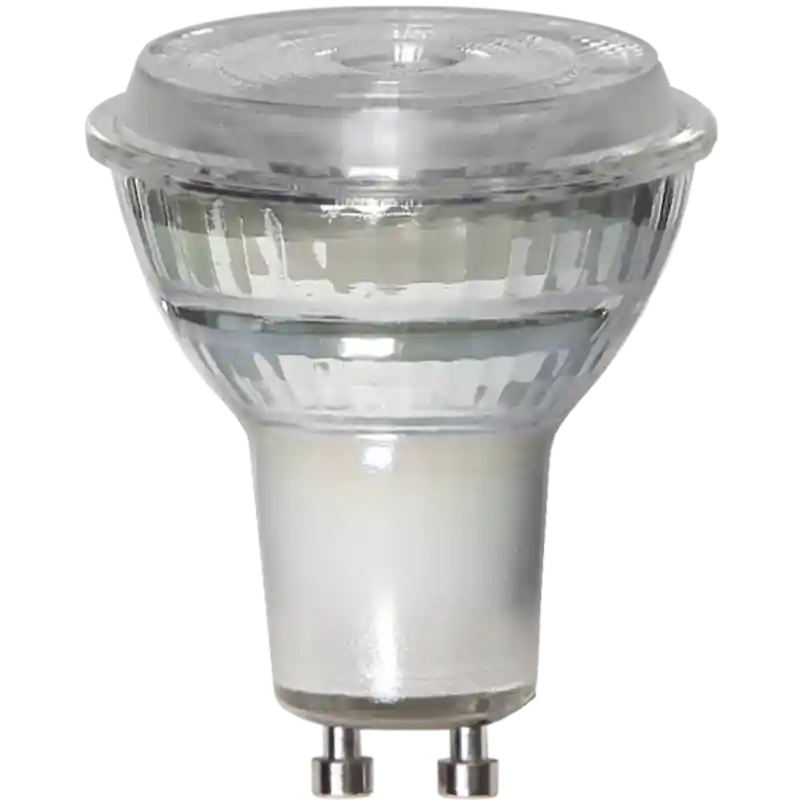 Extra rabatt LED Ljuskälla GU10/MR16 5,2W 345lm 3000K Dimbar, Klar