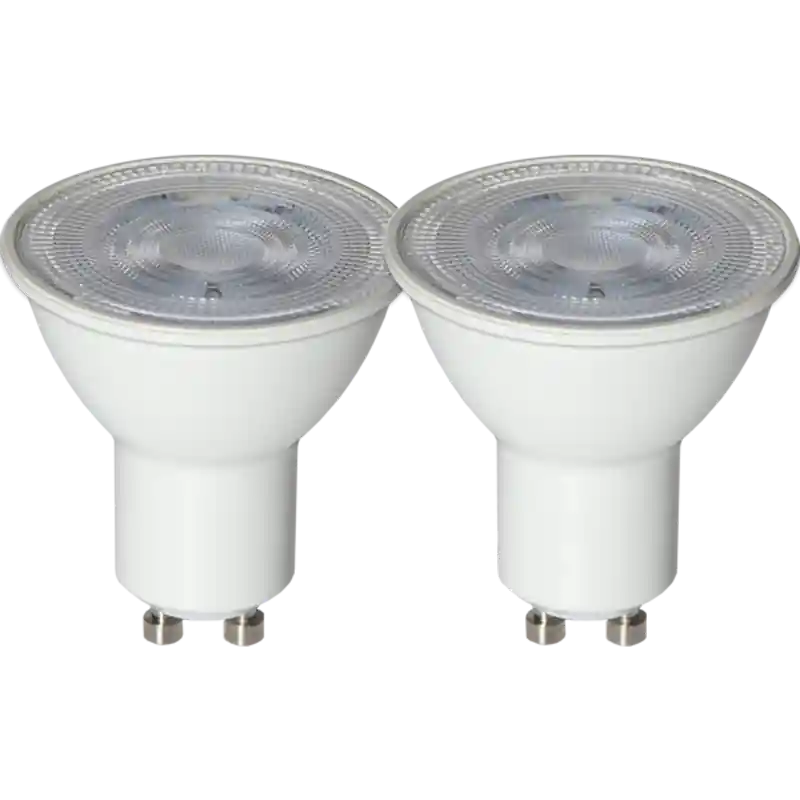 LED Ljuskälla GU10 2W 144lm 3000K 2-pack, Klar Snabb leverans