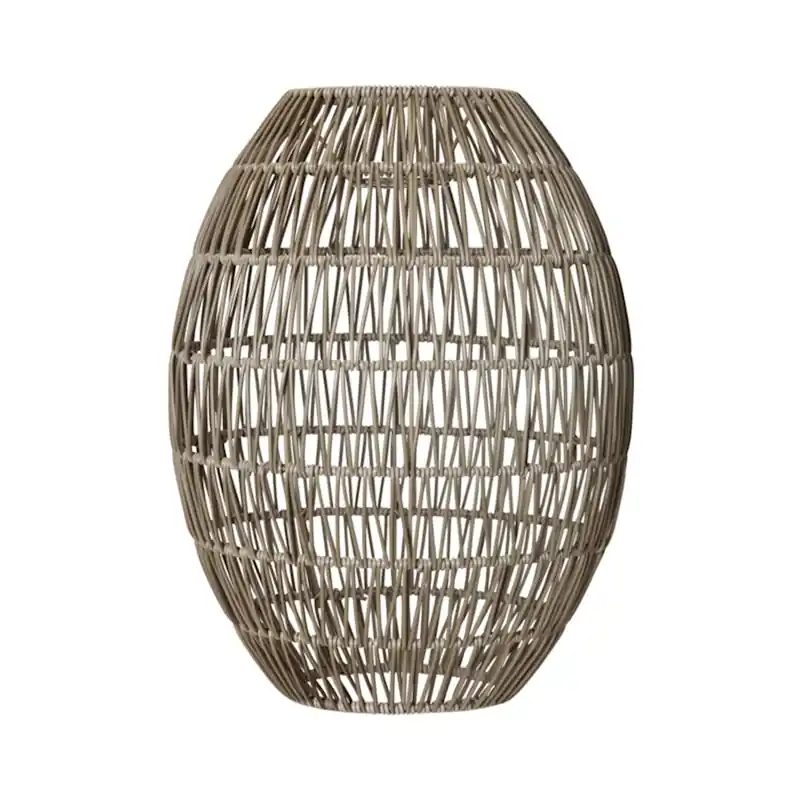 Snabb leverans Linde Lampskärm 40 cm, Gråbeige