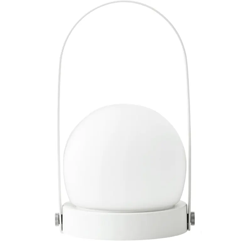 Carrie Lampa Portabel IP44, Vit Erbjudandepris