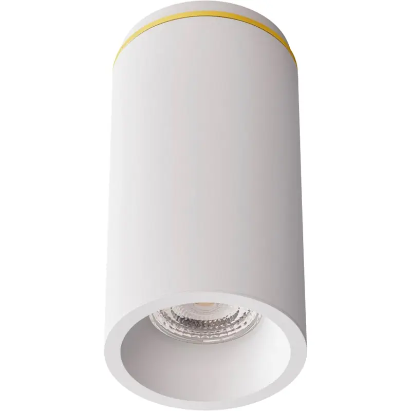 risnedsättning Edgespot Fix 65 Spotlight, Vit / Mässing