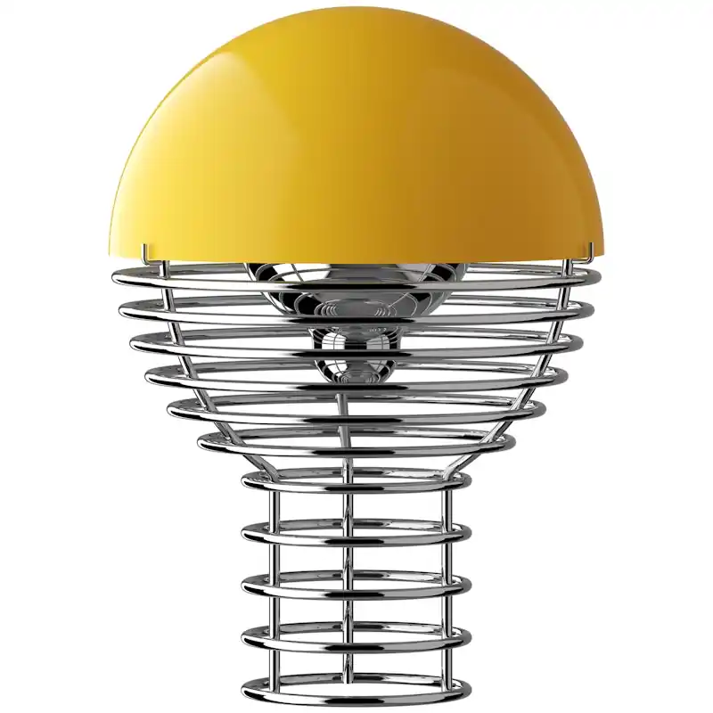 Populärt val Wire Bordslampa Portabel Ø18, Gul