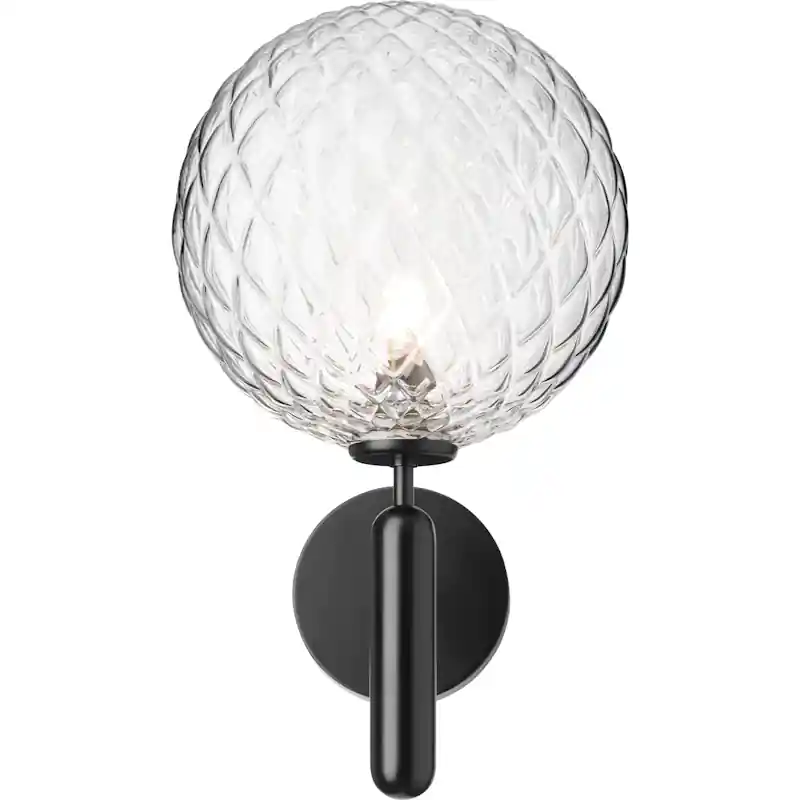 Miira Vägglampa Utomhus, Svart / Klar Nyhet