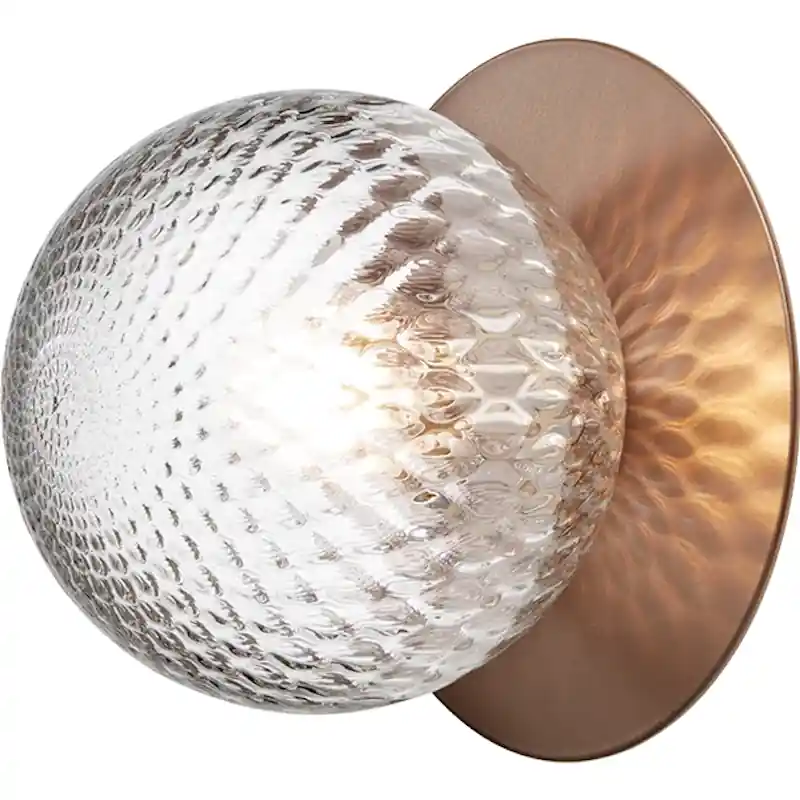 Endast idag Liila 1 Vägg-/Taklampa 165 mm, Mörk Brons / Klar