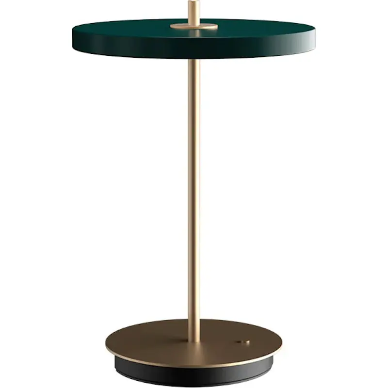 I lager Asteria Move Bordslampa Portabel, Forest Green