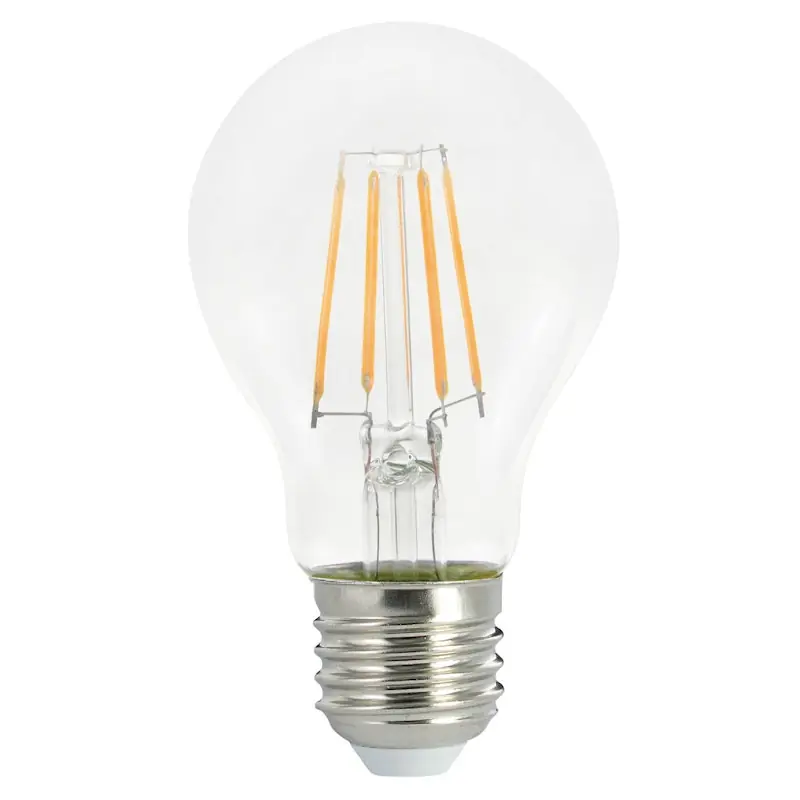 Expressleverans Filament LED E27 2700K 470lm 4,5W Standardlampa