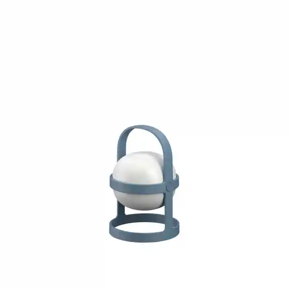 Soft Spot Solar Circular Bordslampa H25cm Sky Blue Fynd