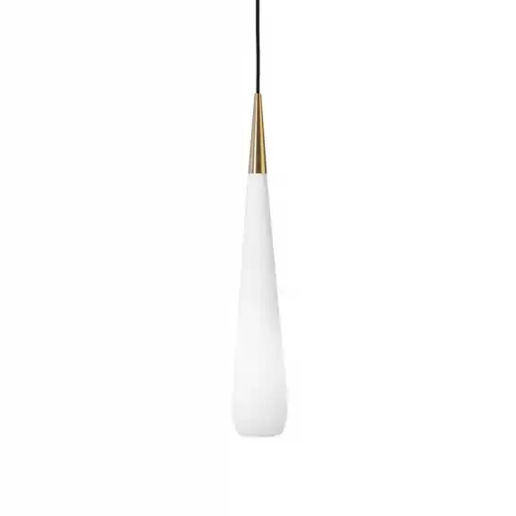 Trygg betalning Opus 1 Pendel Brass/Opal Glass
