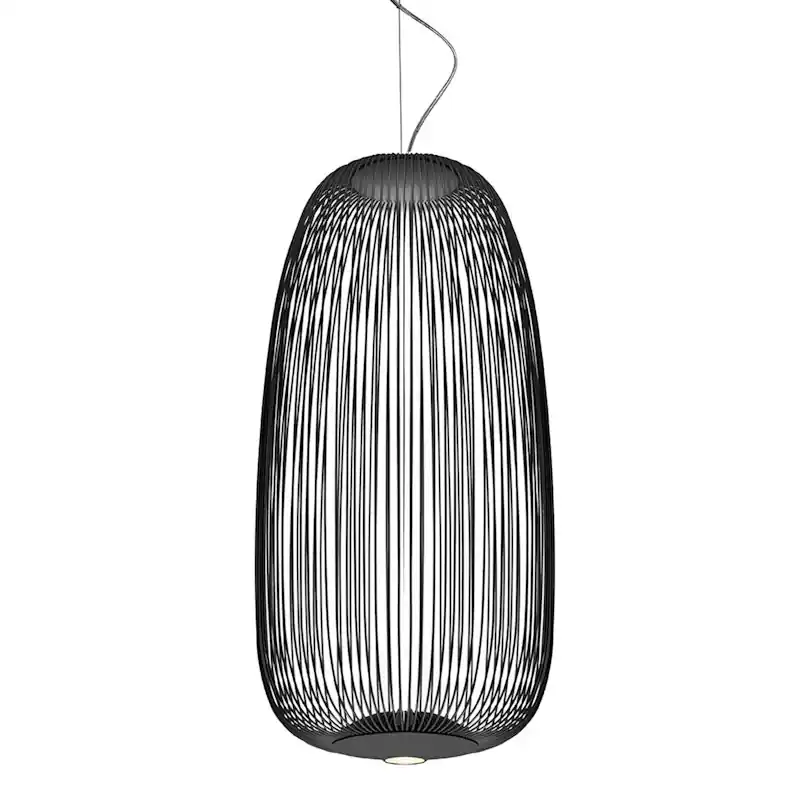 Kampanj Spokes 1 Pendel LED, Grafit