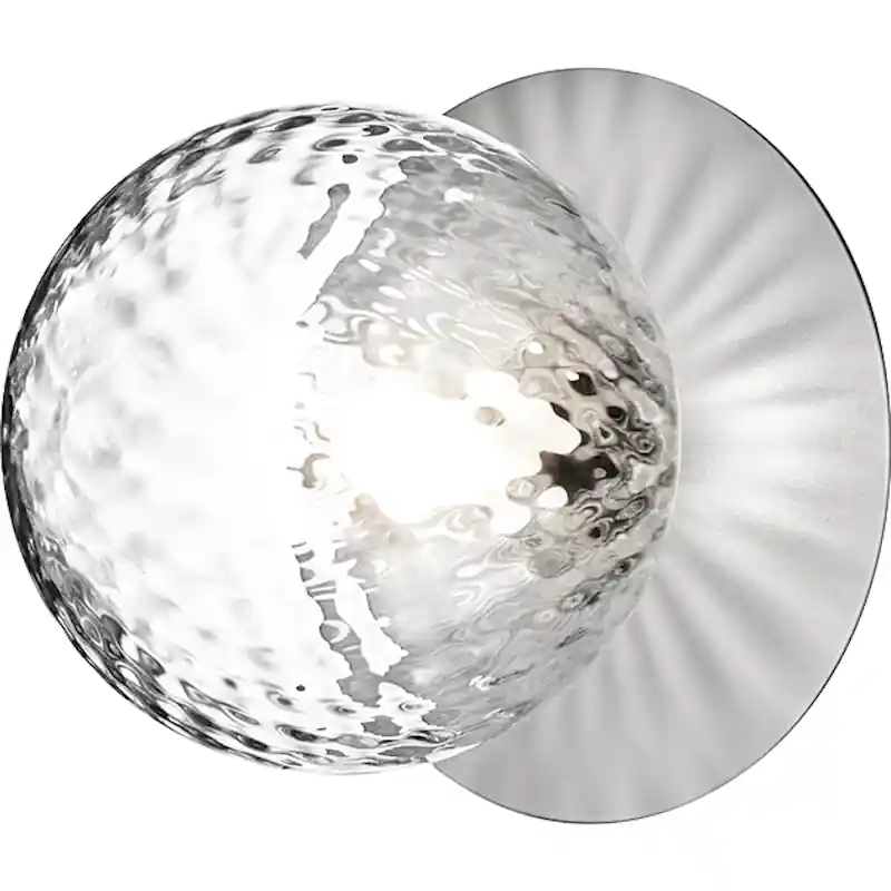 Liila 1 Vägg-/Taklampa 165 mm, Light Silver / Klar Expressleverans