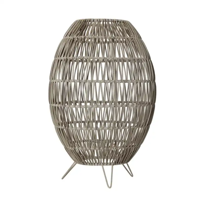 Linde Golvlampskärm 46 cm, Gråbeige Utförsäljning