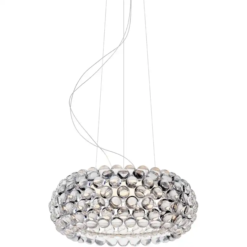 Premium Caboche Plus Media LED Pendel Transparent, Dimbar