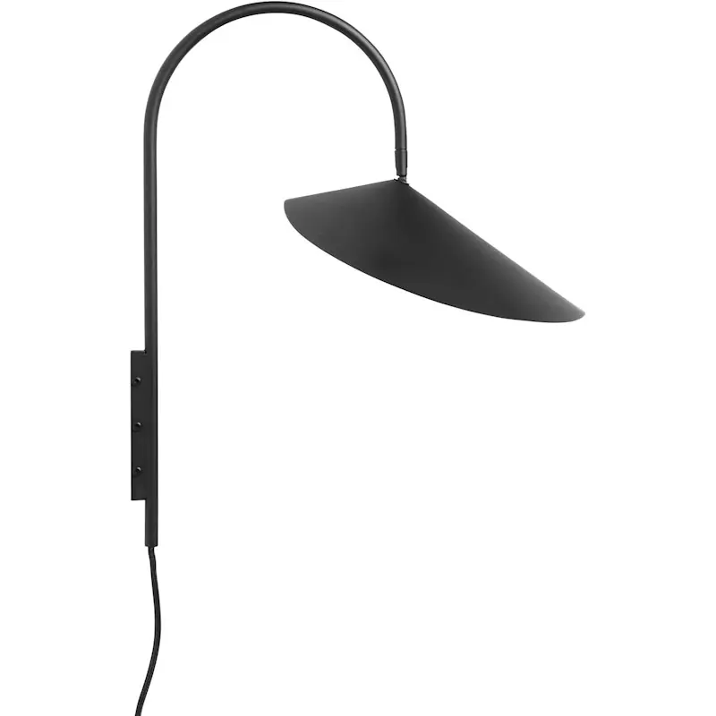 Beställ nu Arum Swivel Vägglampa, Svart