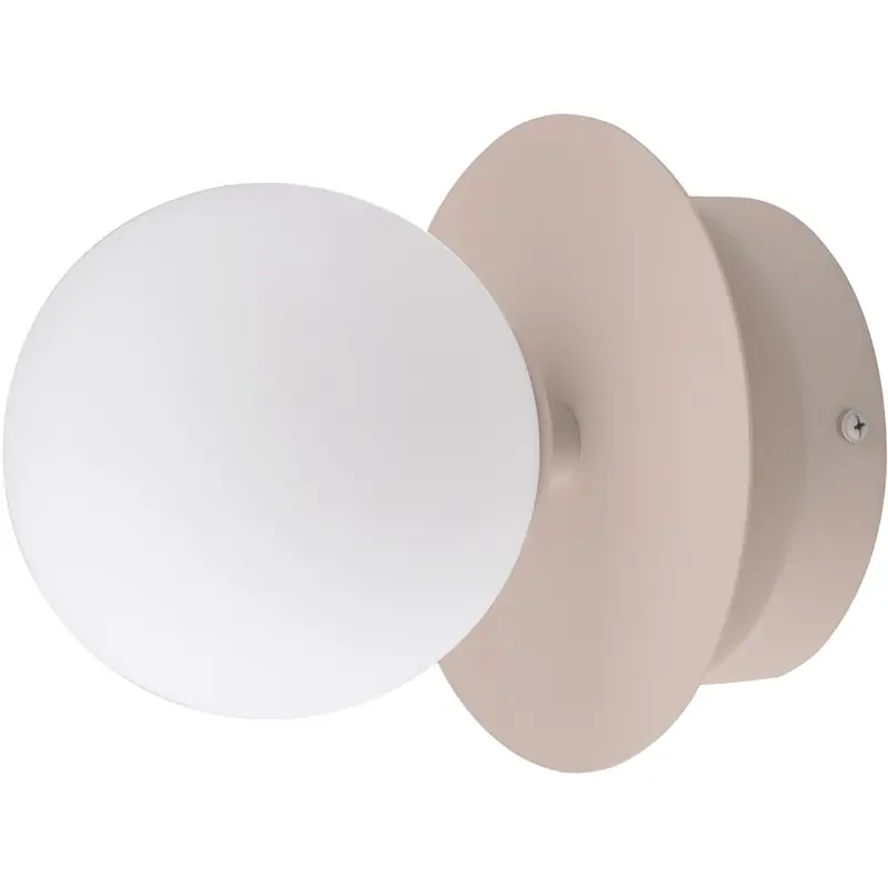 Art Deco Vägg-/Taklampa, Mud / Vit Sänkt pris