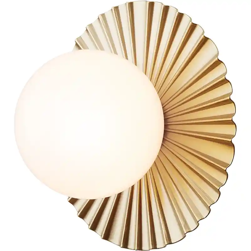 Utförsäljning Liila Muuse Vägg-/Taklampa 200 mm, Nordic Gold / Opal