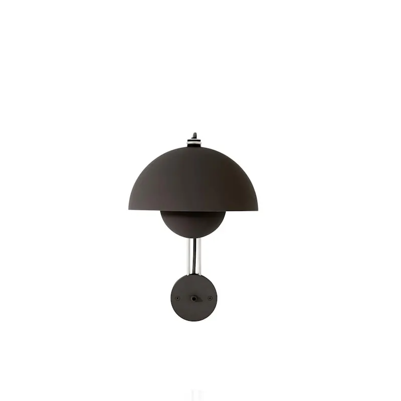 Flowerpot VP8 Vägglampa, Matt Black Begränsat antal