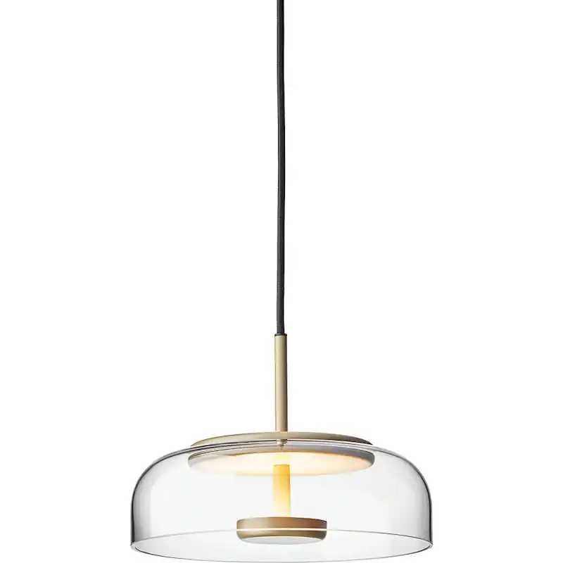 Outlet Blossi 1 Pendel, Nordic Gold / Klar