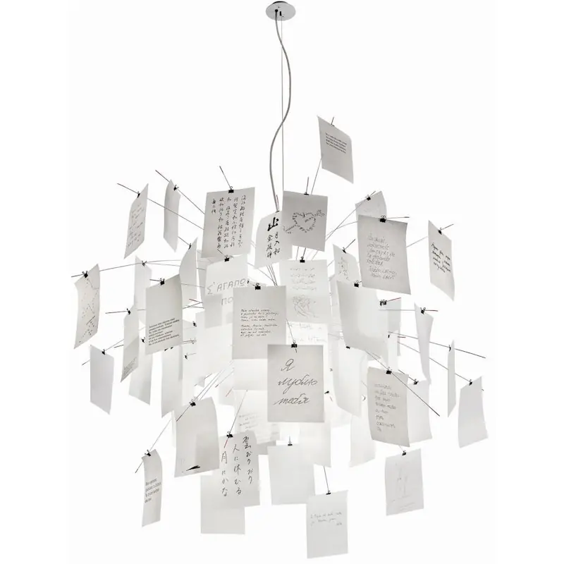 Zettel'z 5 Pendel Silver 330 cm Snabb frakt
