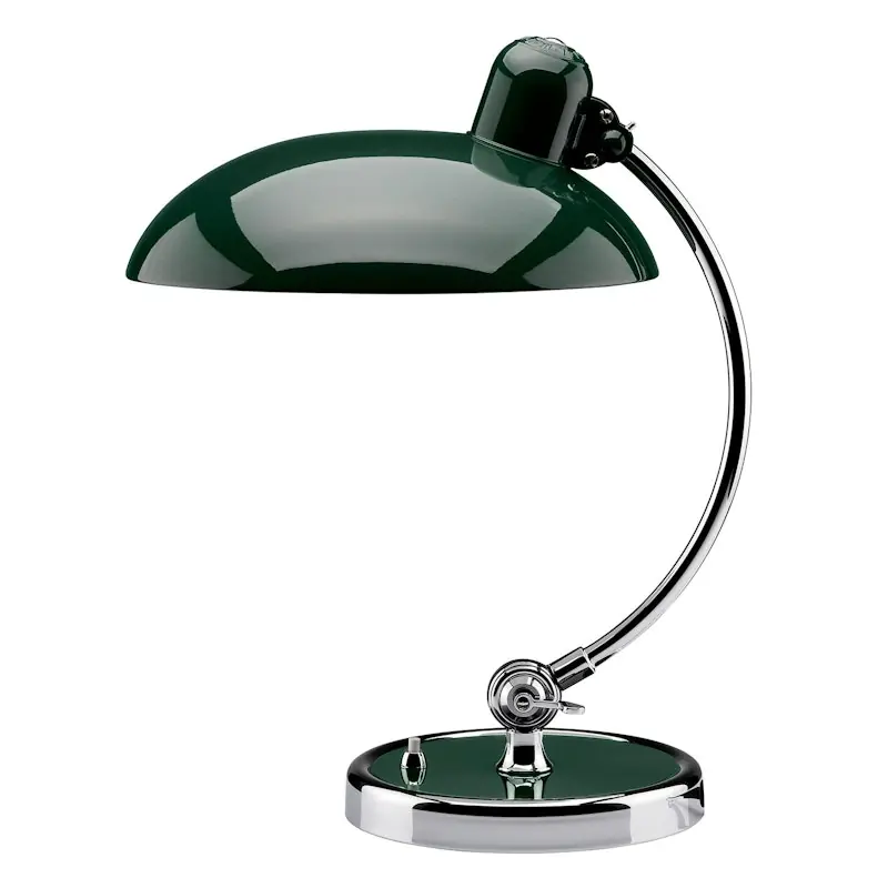 Begränsad tid Kaiser Idell 6631-T Luxus Bordslampa, Mörkgrön