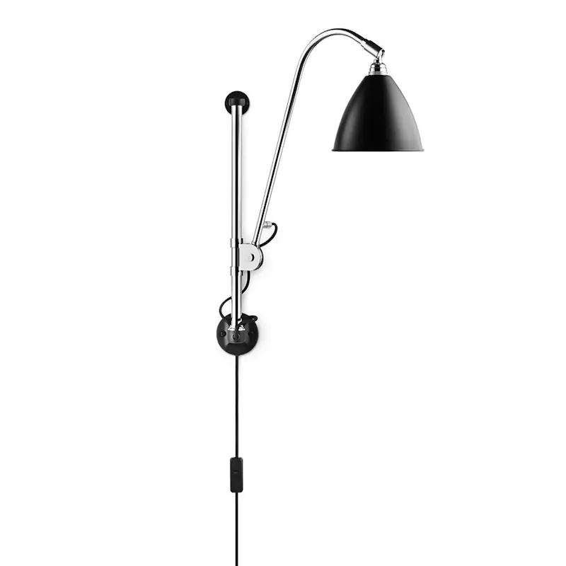 Bestlite BL5 Vägglampa, Krom/Svart Outlet