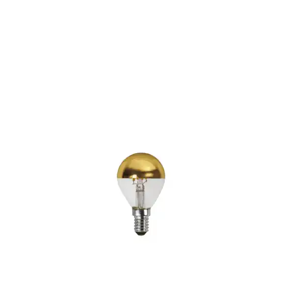 Begränsat erbjudande Top Coated LED Klot 3,5W (=25W) E14 Guld