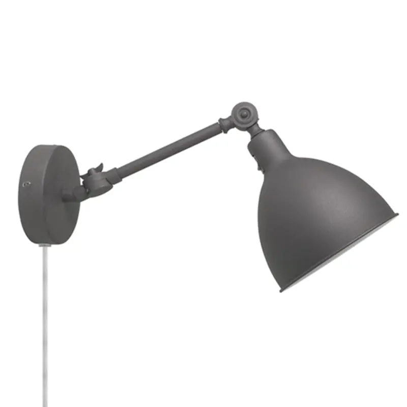 Populärt val Bazar Mini Vägglampa, Grå