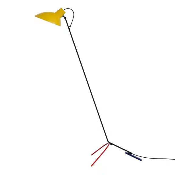 Begränsat antal VV Cinquanta Golvlampa Mondrian/Yellow